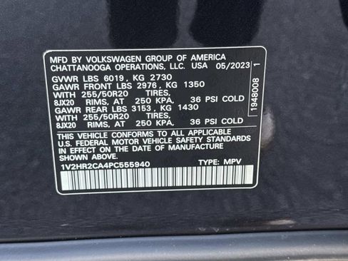 Used 2023 Volkswagen Atlas SE AWD/4WD image 31