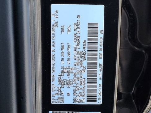 New 2026 Toyota Tacoma SR5 image 30