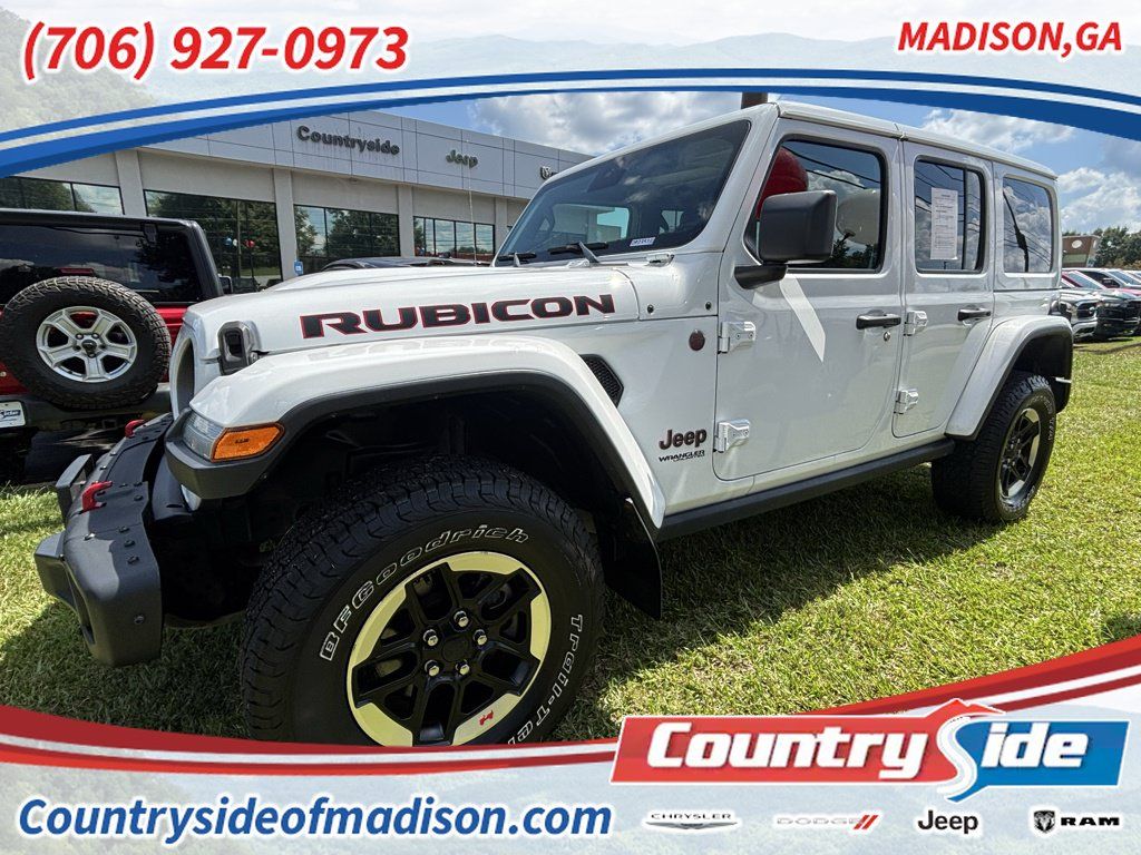 Used 2021 Jeep Wrangler Unlimited Rubicon AWD/4WD image 1