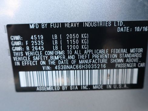 Used 2017 Subaru Legacy 2.5i Premium w/ Popular Package #1 image 47