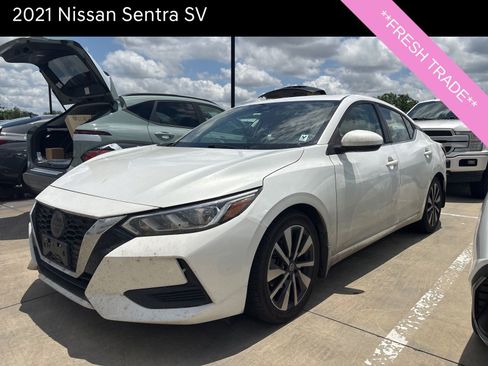 Used 2021 Nissan Sentra SV w/ SV Premium Package FWD image 1