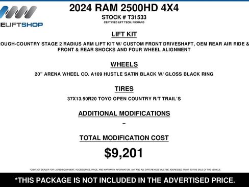 Used 2024 RAM 2500 Limited image 2