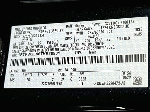 New 2026 Ford F150 XLT w/ Equipment Group 302A MID AWD/4WD image 17