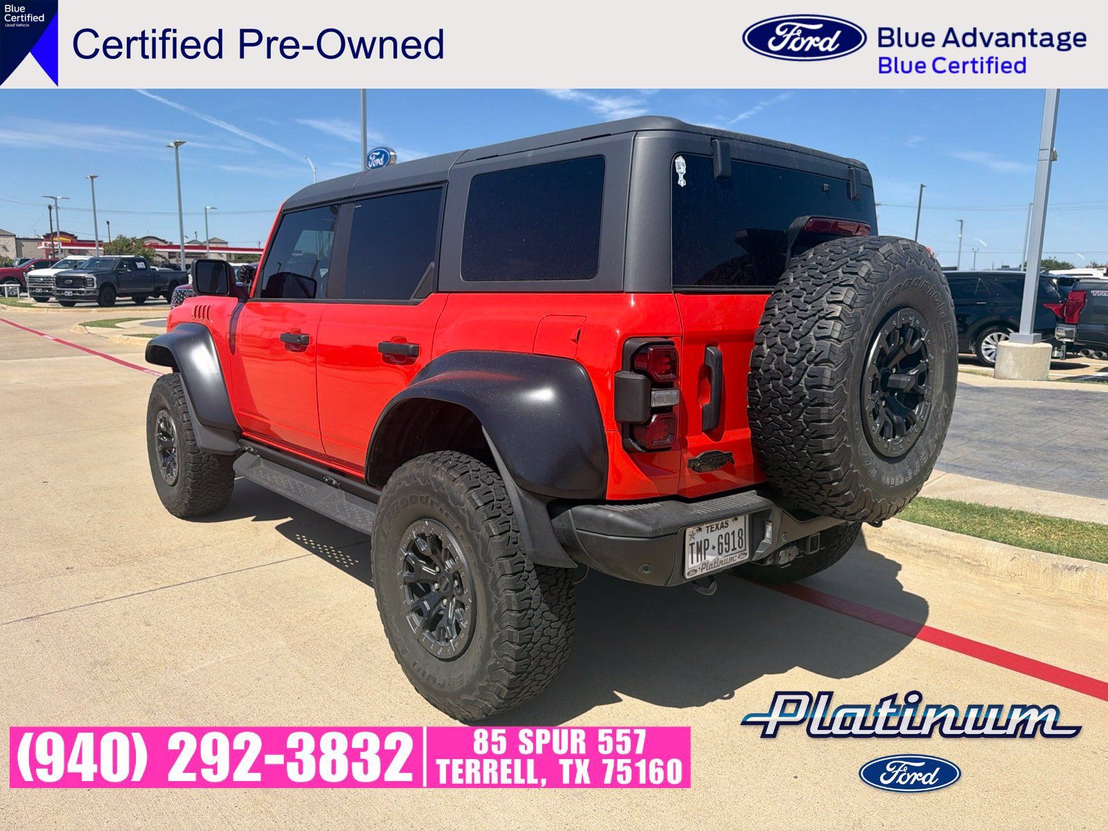 Used 2022 Ford Bronco Raptor AWD/4WD image 5
