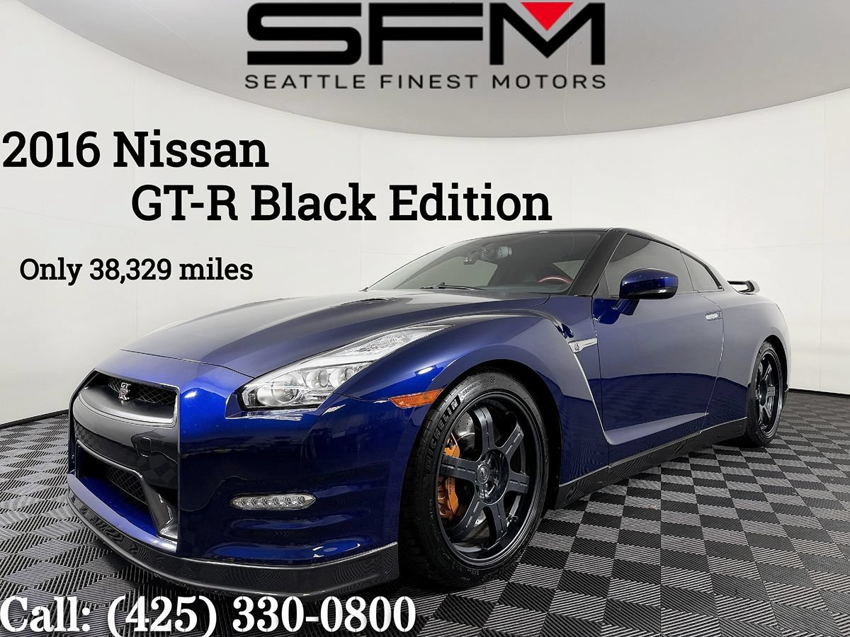 Used 2016 Nissan GT-R Black Edition AWD/4WD image 1
