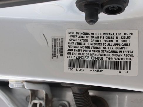 Used 2020 Honda Civic EX image 23