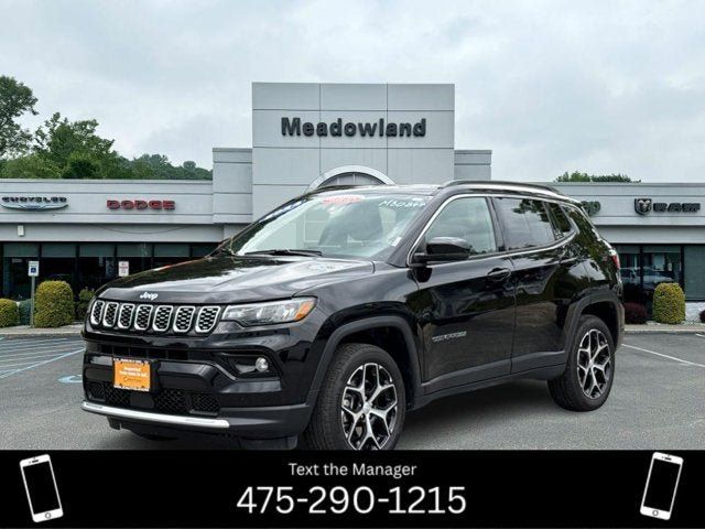 Certified 2024 Jeep Compass Limited w/ Sun and Sound Group AWD/4WD image 1