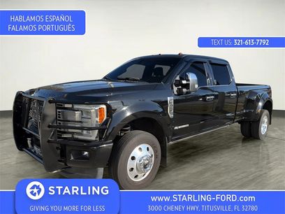 Used 2017 Ford F350 Platinum w/ Platinum Ultimate Package