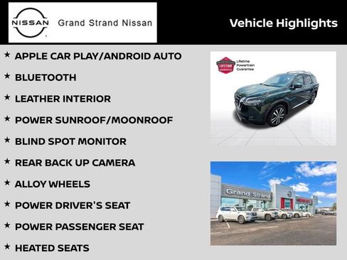 Certified 2025 Nissan Pathfinder Platinum w/ Cargo Package FWD image 4