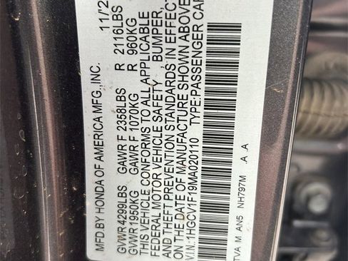 Used 2021 Honda Accord LX image 11