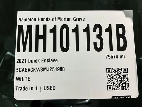 Used 2021 Buick Enclave Avenir w/ Avenir Technology Package image 35