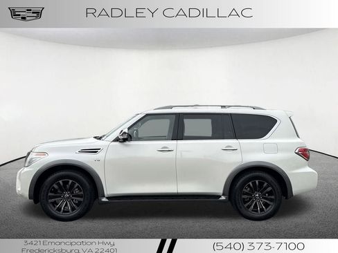 Used 2017 Nissan Armada Platinum w/ Captain Seat Package image 2