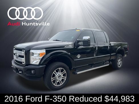 Used 2016 Ford F350 Platinum w/ FX4 Off-Road Package AWD/4WD image 1