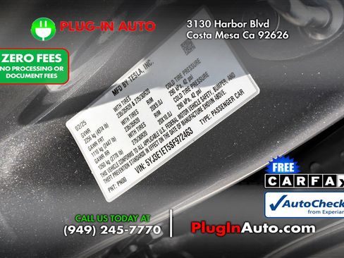 Used 2025 Tesla Model 3 Performance AWD/4WD image 12