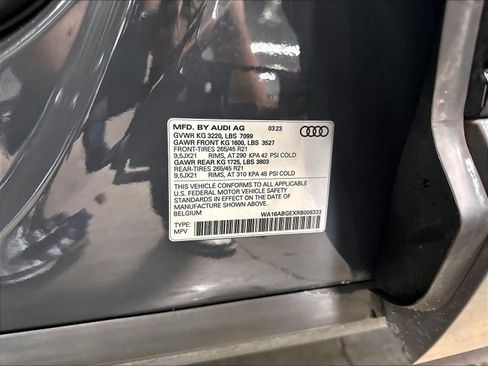 Certified 2024 Audi Q8 e-tron Premium Plus w/ Prestige Package AWD/4WD image 34