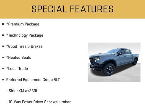 Used 2024 Chevrolet Silverado 1500 ZR2 w/ Technology Package AWD/4WD image 6