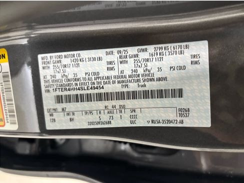 New 2025 Ford Ranger XLT w/ FX4 Off-Road Package image 15