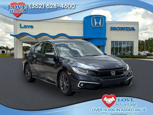 Certified 2020 Honda Civic EX image 1