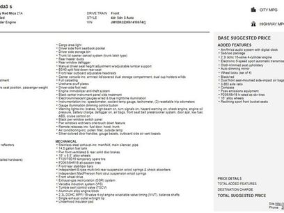 Used 2006 MAZDA MAZDA3 s