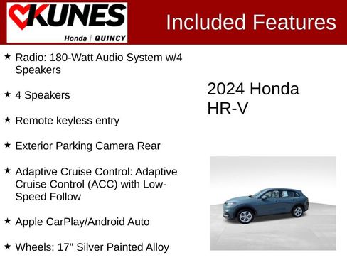 Used 2024 Honda HR-V LX image 2