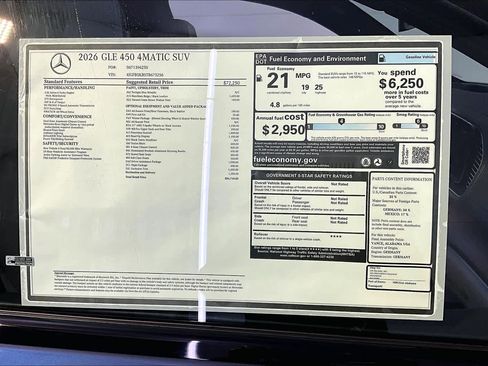 New 2026 Mercedes-Benz GLE 450 4MATIC image 18