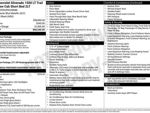 Used 2023 Chevrolet Silverado 1500 LT Trail Boss image 15