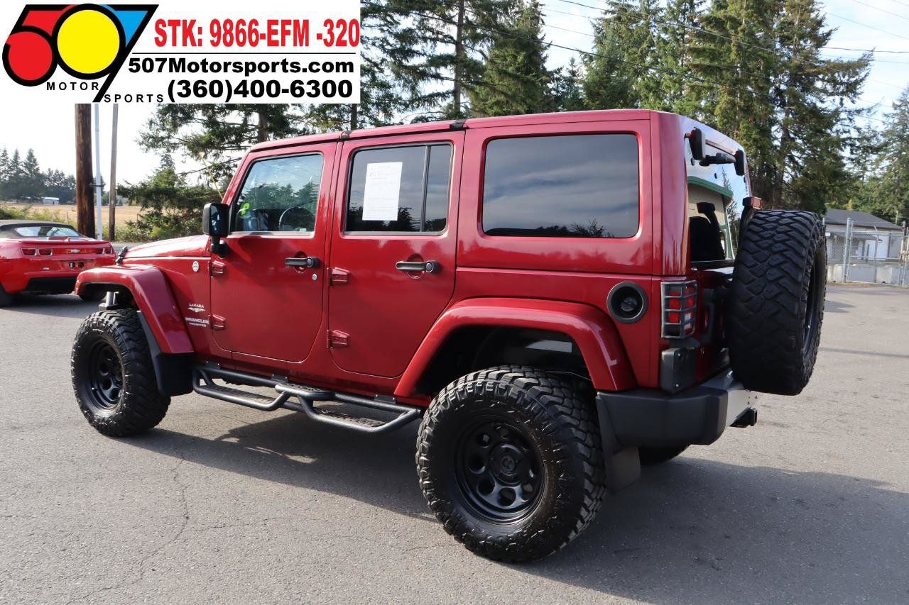 Used 2012 Jeep Wrangler Unlimited Sahara w/ Connectivity Group AWD/4WD image 5