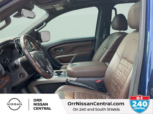 Used 2021 Nissan Titan Platinum Reserve w/ Moonroof Package AWD/4WD image 17
