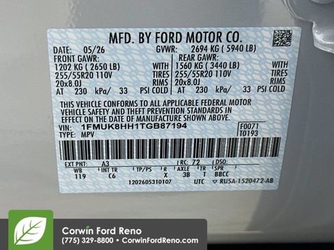 New 2026 Ford Explorer Platinum AWD/4WD image 33