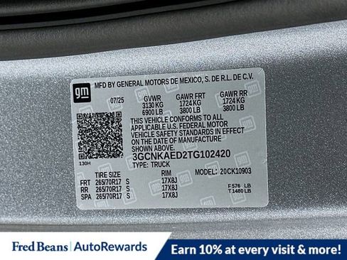 New 2026 Chevrolet Silverado 1500 W/T w/ WT Value Package AWD/4WD image 17
