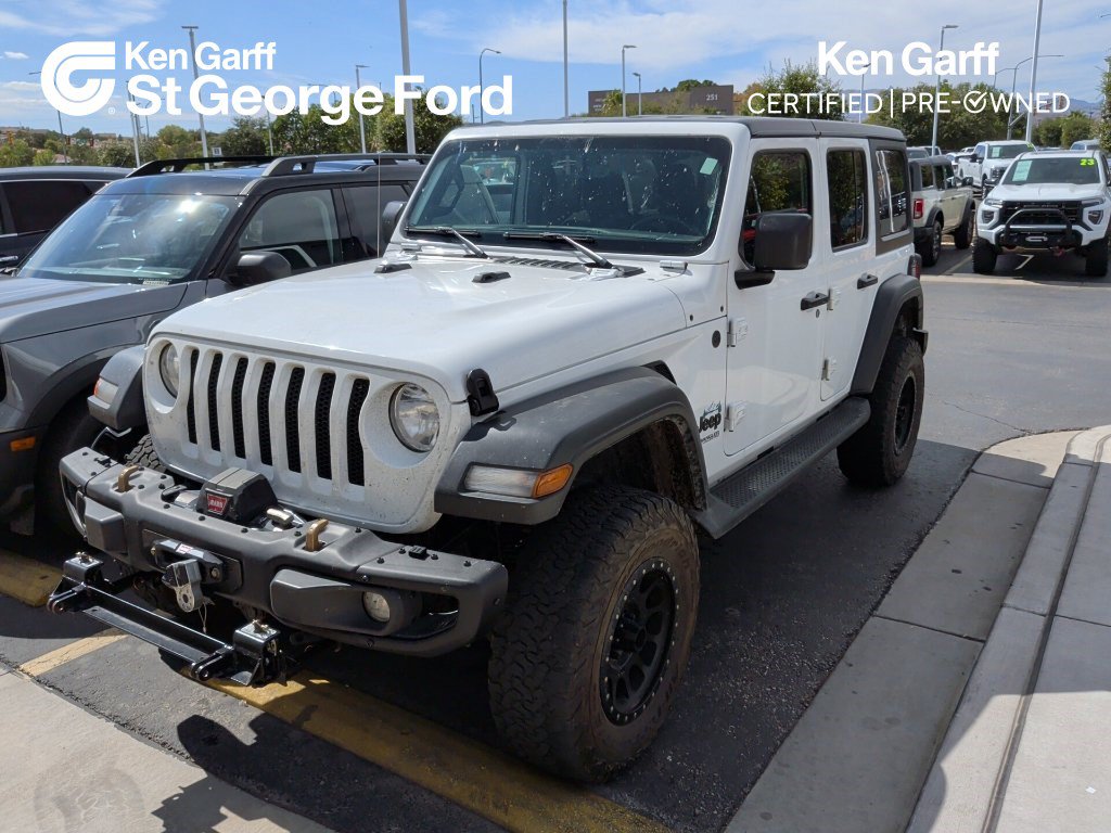 Used 2022 Jeep Wrangler Unlimited Sport AWD/4WD image 1