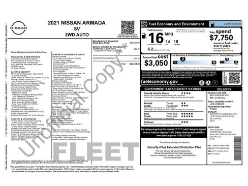 Used 2021 Nissan Armada SV RWD image 45