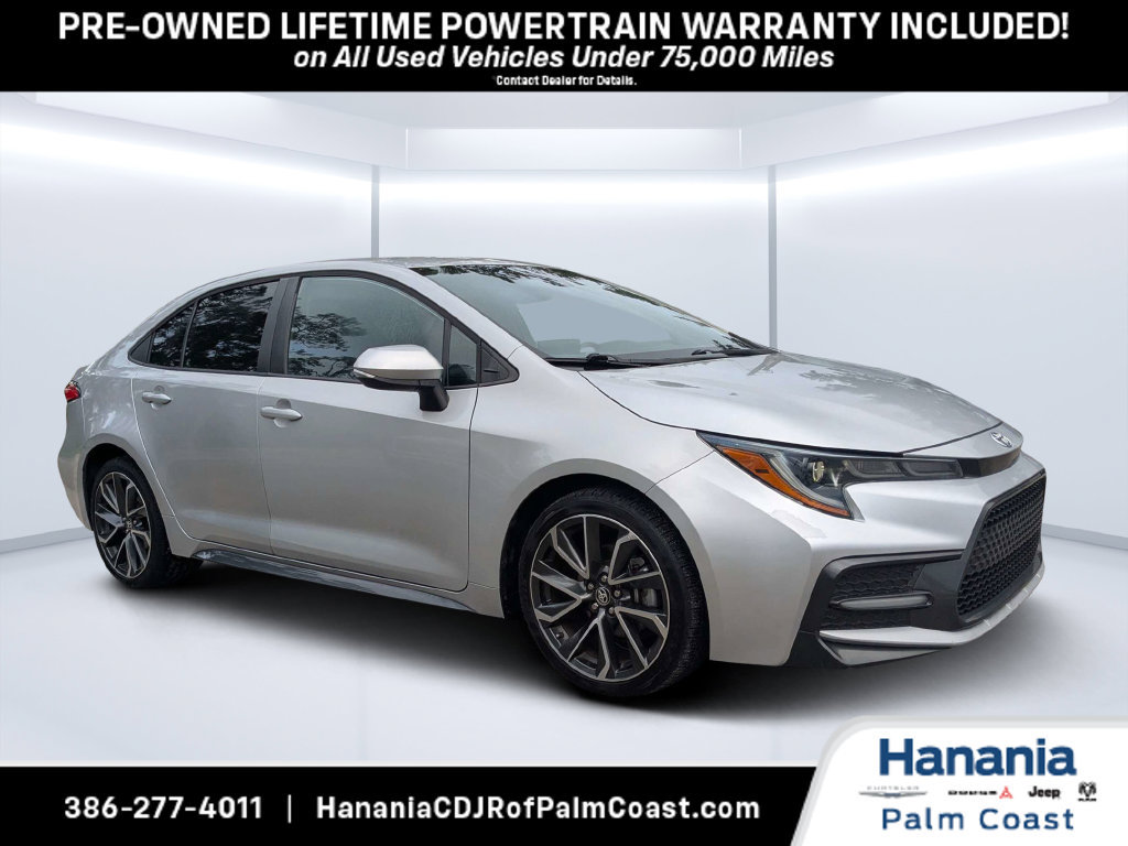 Used 2020 Toyota Corolla SE w/ Carpet Mat Package (TMS) FWD image 1