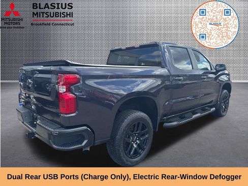 Used 2024 Chevrolet Silverado 1500 Custom Trail Boss w/ LPO, Dark Essentials Package AWD/4WD image 9