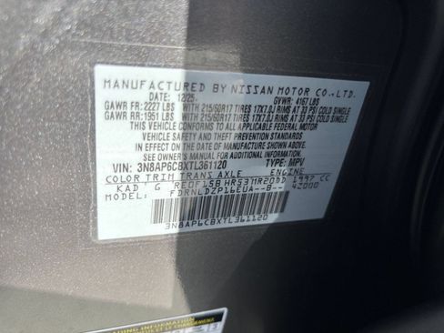 Used 2026 Nissan Kicks SV w/ Cold Weather Package AWD/4WD image 27