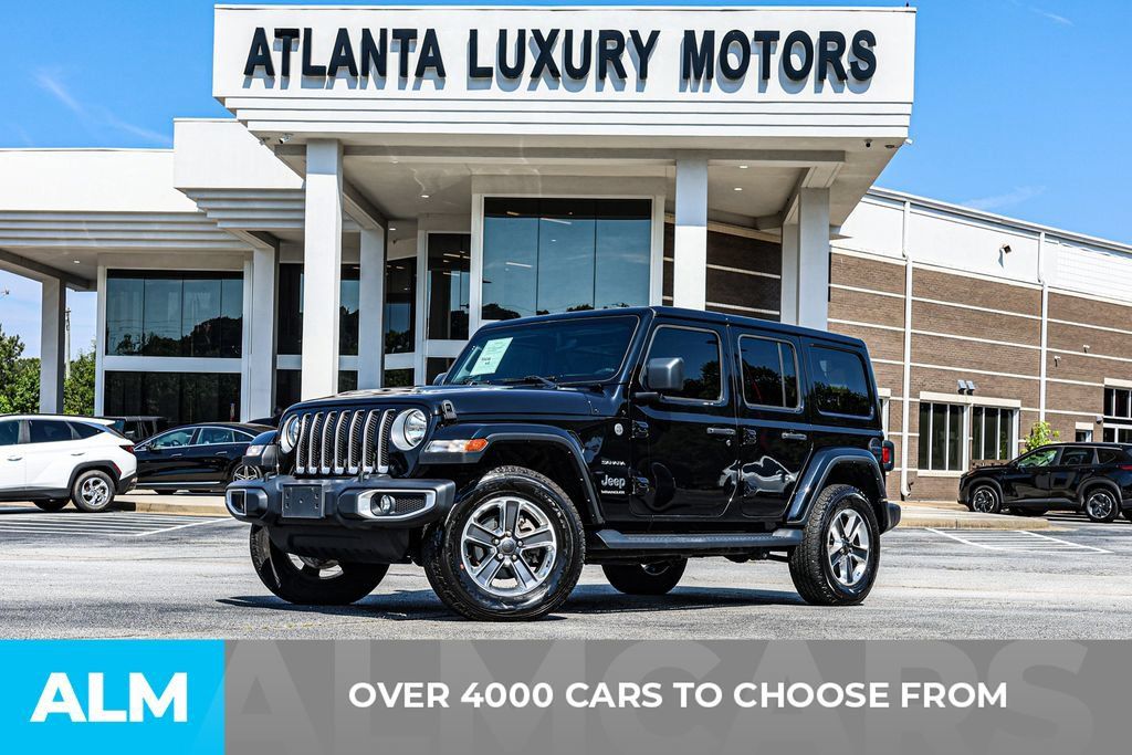 Used 2023 Jeep Wrangler Unlimited Sahara w/ Cold Weather Group AWD/4WD image 2