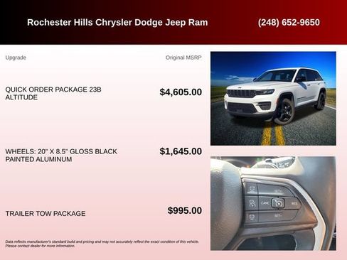 Certified 2024 Jeep Grand Cherokee Altitude AWD/4WD image 6