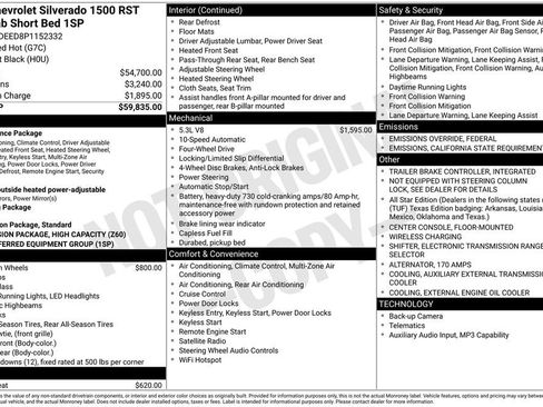 Certified 2023 Chevrolet Silverado 1500 RST image 3