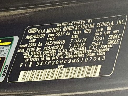 Used 2021 Kia Telluride EX AWD/4WD image 26