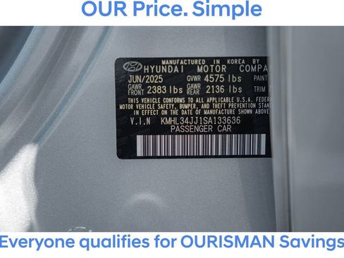 New 2025 Hyundai Sonata SEL image 35