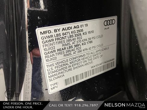 Used 2019 Audi Q8 Premium Plus w/ Premium Plus image 52