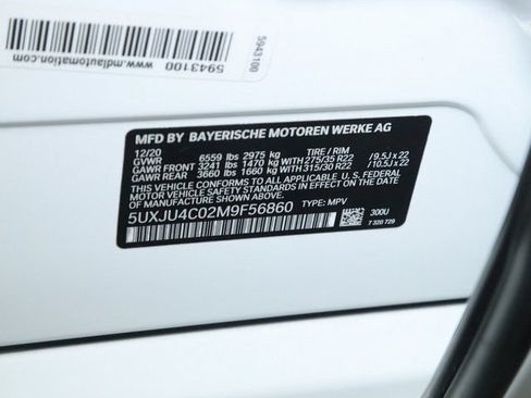 Used 2021 BMW X5 M50i w/ Premium Package AWD/4WD image 48