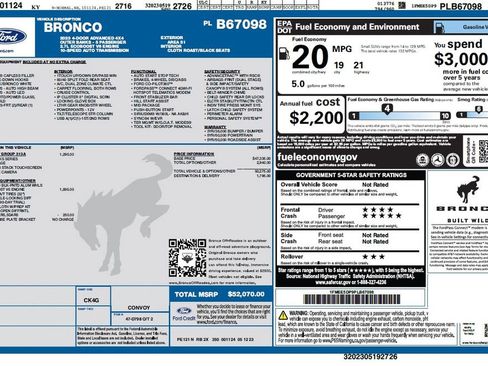 Used 2023 Ford Bronco Outer Banks image 2