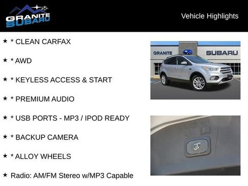 Used 2019 Ford Escape SEL AWD/4WD image 2
