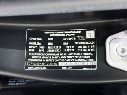 Used 2023 Aston Martin DBX 707 AWD/4WD image 51