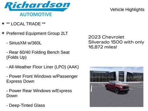 Used 2023 Chevrolet Silverado 1500 LT Trail Boss image 11