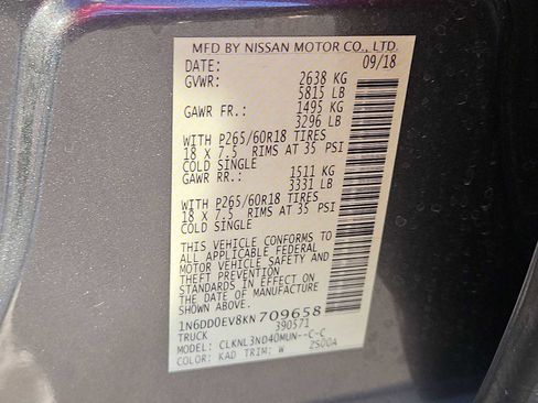 Used 2019 Nissan Frontier SL image 38