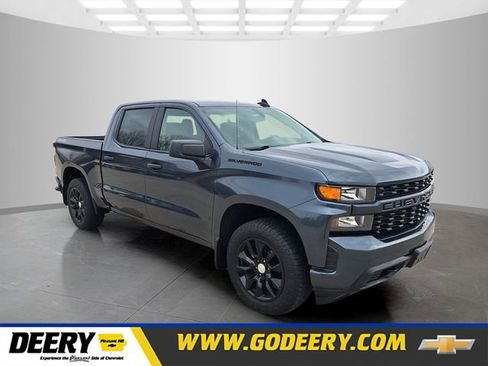 Used 2021 Chevrolet Silverado 1500 Custom w/ LPO, Dark Essentials Package AWD/4WD image 1