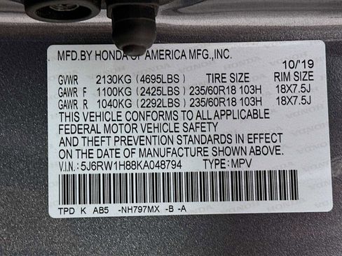 Used 2019 Honda CR-V EX-L image 30