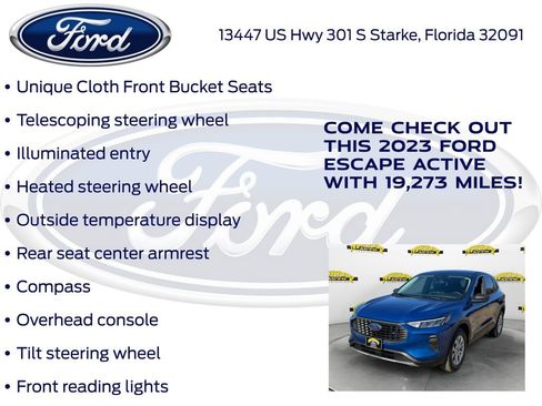 Certified 2023 Ford Escape Active image 32